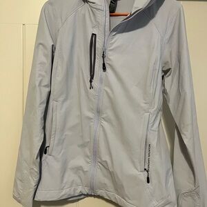 Mountain Hardwear Women's Light Gray Ski Jacket